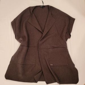 Picadilly Canada Short Sleeve Oversized Cardigan Sweater L